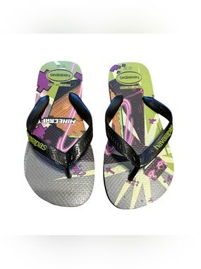 Havaianas Kids Minecraft Flip Flops